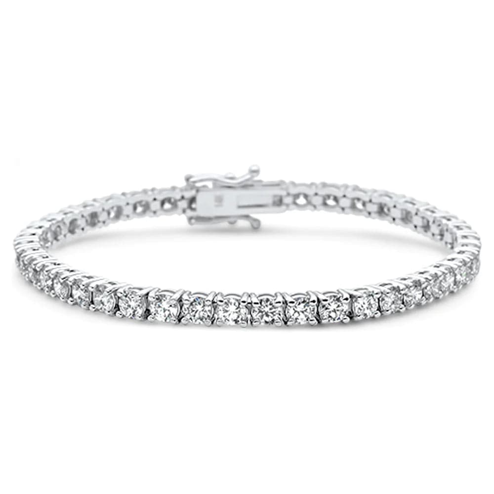 Natural Diamond Tennis Bracelet 8.23ctw G-H SI-SI2 14K Gold、mySite、g9winljtr