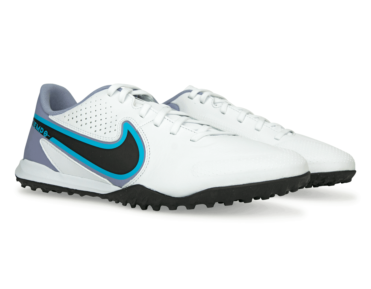Nike Men's Tiempo Legend 9 Academy TF White/Pink Blast、mySite、noshort