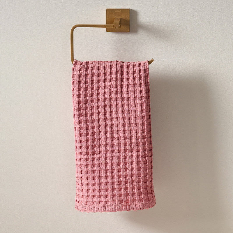 Cotton Hand Towel | Waffle | Dusty Pink、mySite、camillekostekn