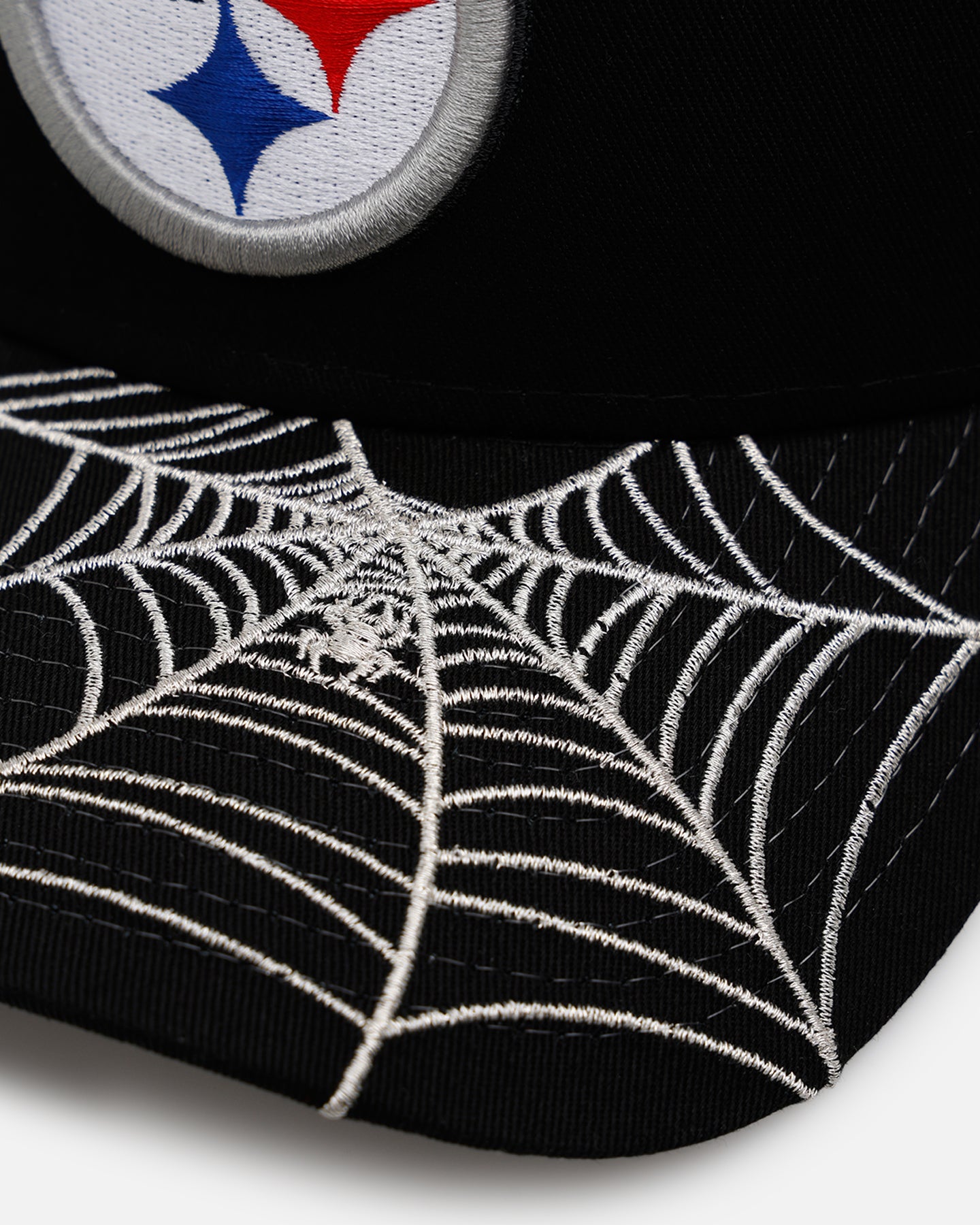 New Era Pittsburgh Steelers 'Spider Web Visor' 9FORTY A-Frame Snapback Black、mySite、zt4zffjzw