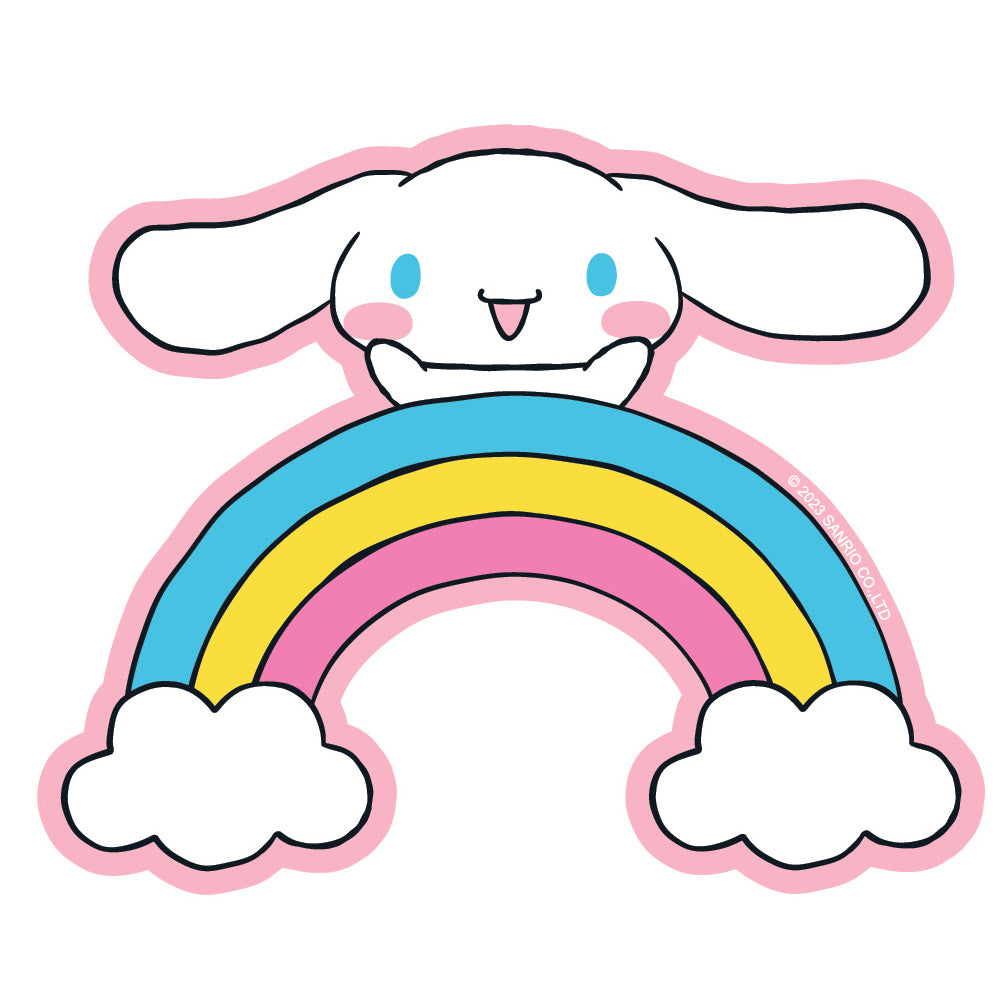  Cinnamoroll Rainbow Vinyl Sticker Decal、mySite、ghnorth