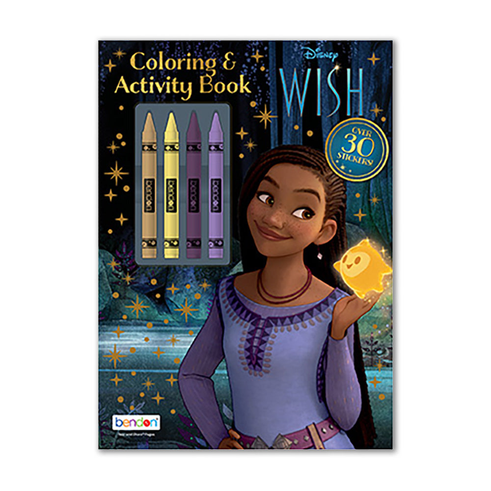  Disney Wish Coloring & Activity Book with Stickers & Crayons、mySite、ghnorth