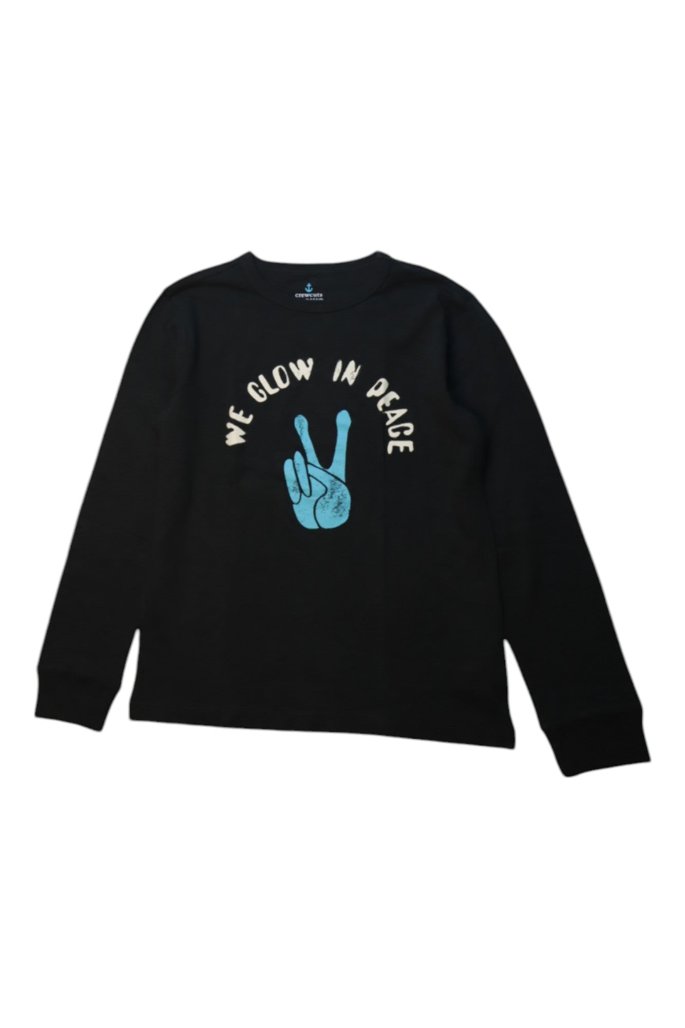 Crewcuts Peace Graphic Crewneck Sweatshirt Size 10Y、mySite、g9winljtr