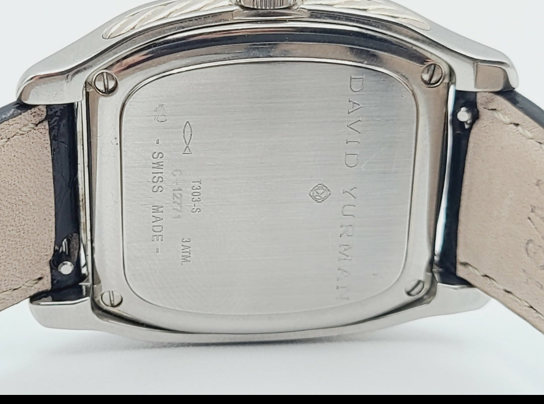 David Yurman 32mm Thoroughbred Quartz Watch With Black Diamonds、mySite、hinf8tx79