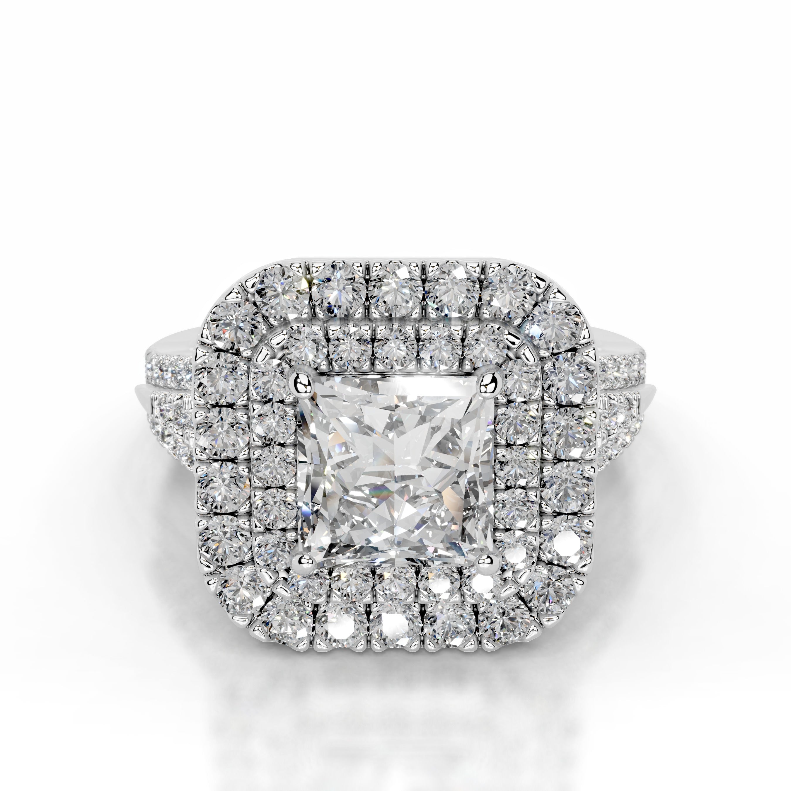 Tainara Lab Grown Diamond Ring - 14K White Gold、mySite、hinf8tx79