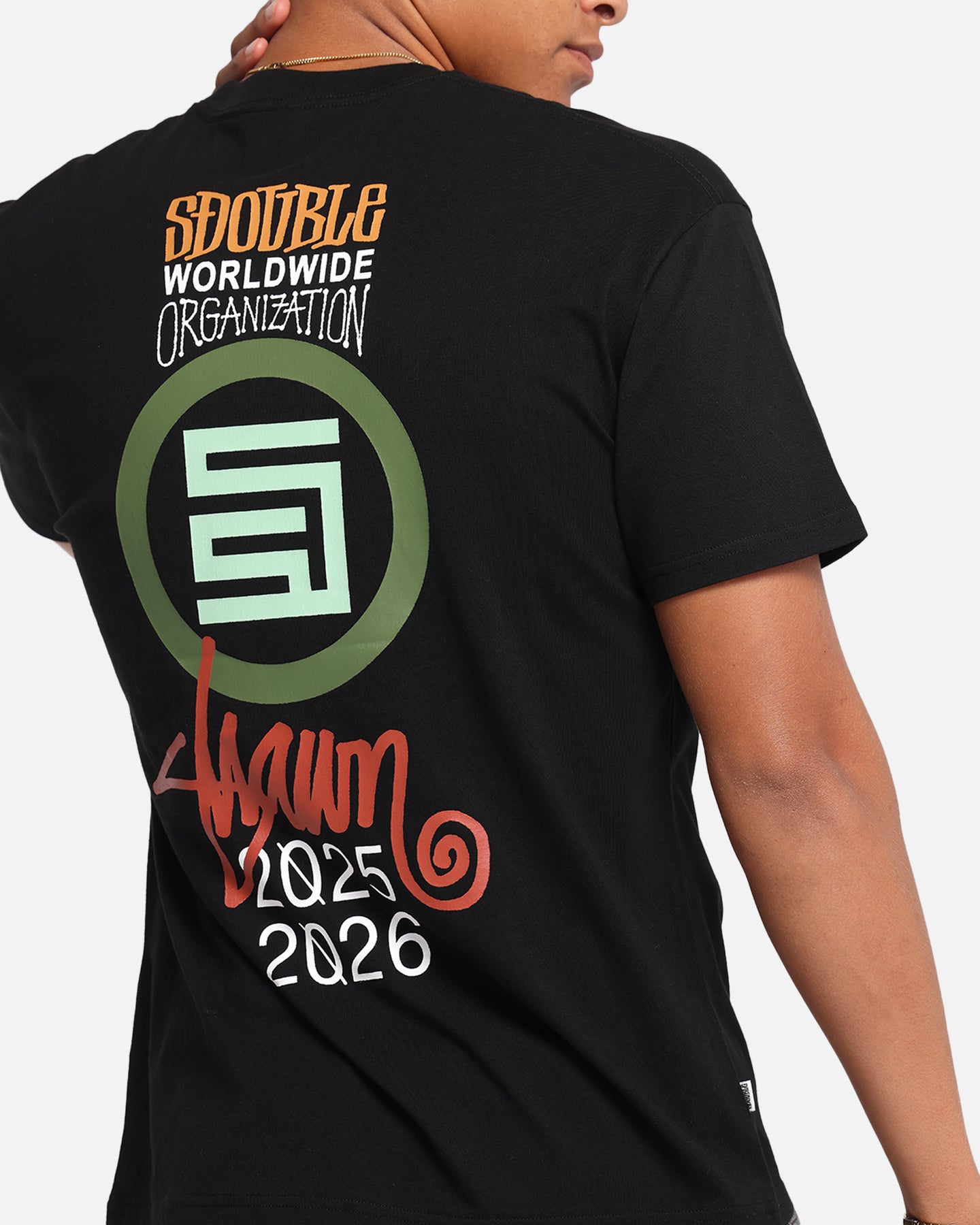 S Double 25/26 T-Shirt Black、mySite、zt4zffjzw