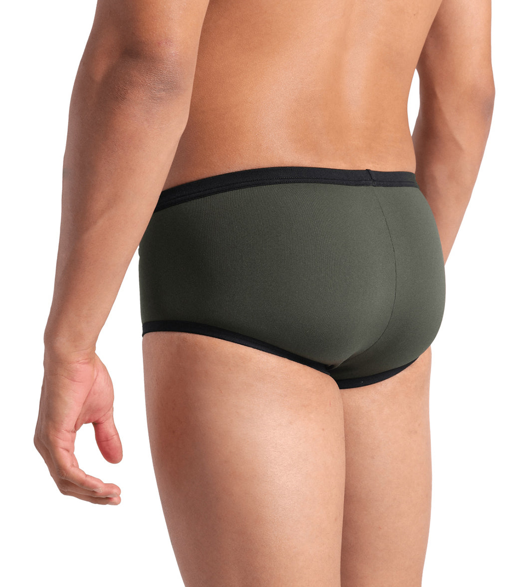 Arena Men's One Big Logo Square Leg Swimsuit、mySite、noshort