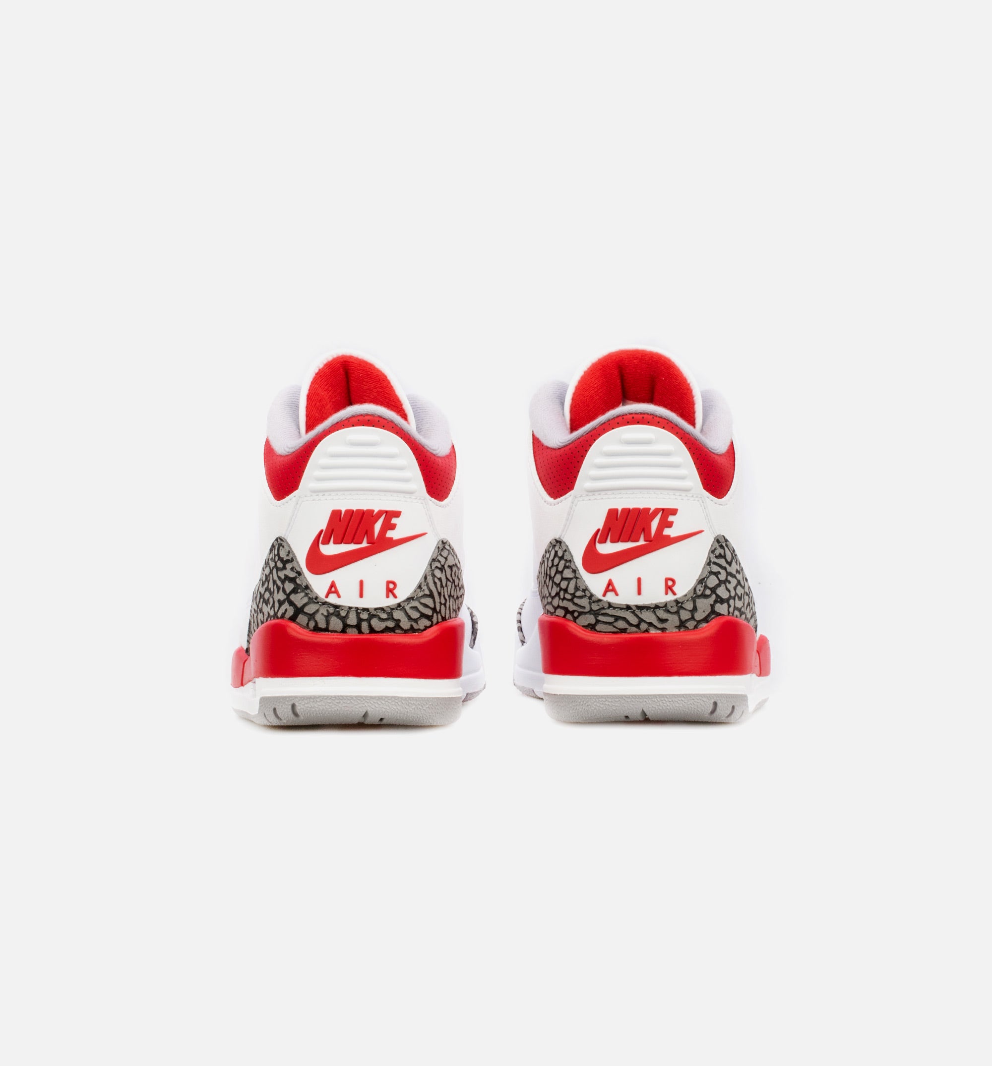 Air Jordan 3 OG Fire Red Mens Lifestyle Shoe - White/Red、mySite、dreamappss