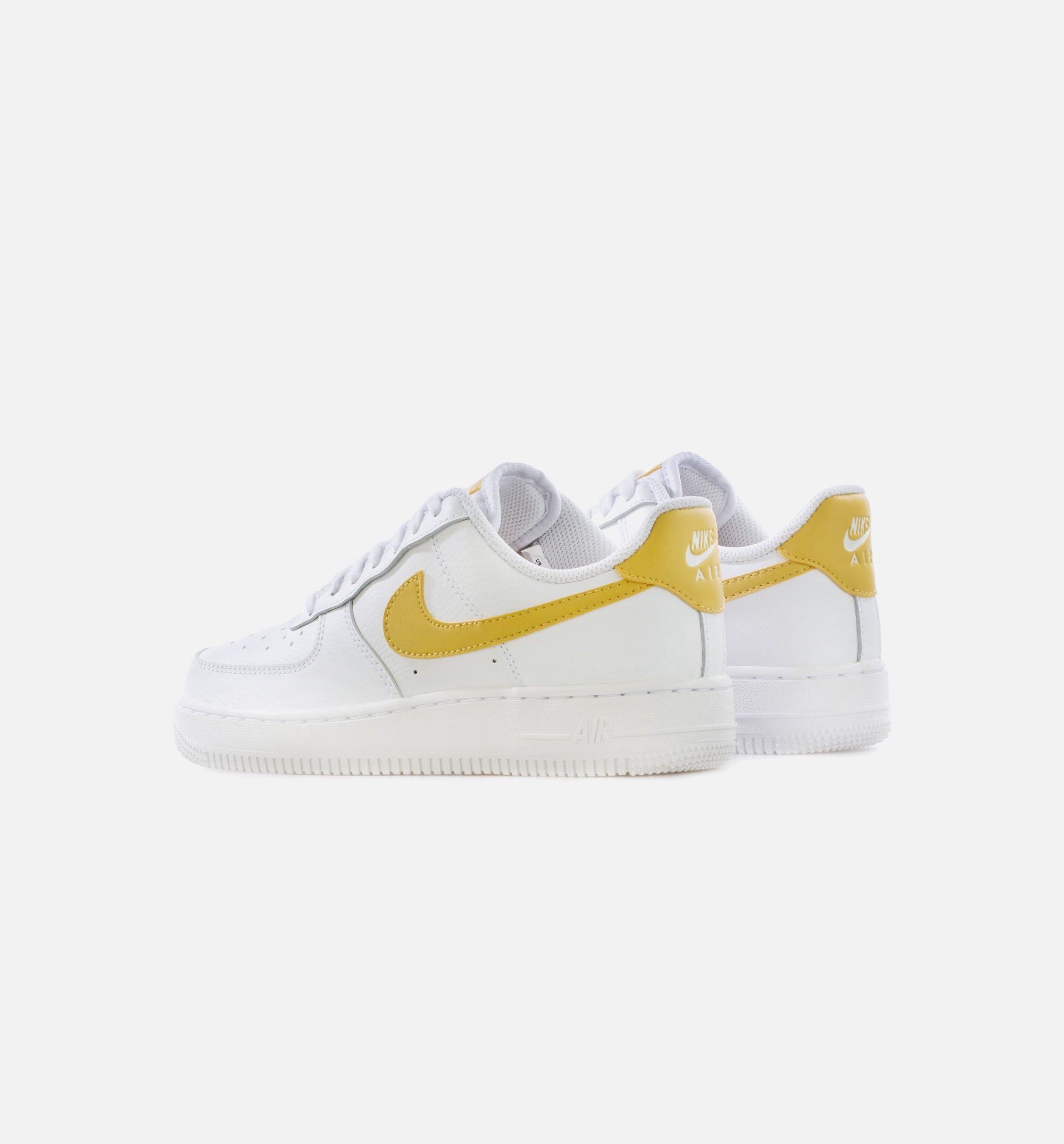 Air Force 1 '07 Saturn Gold Womens Lifestyle Shoe - White/Yellow、mySite、dreamappss
