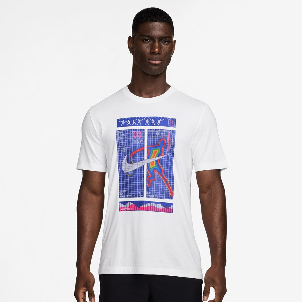 Nike Men's Court Graphic tee - White