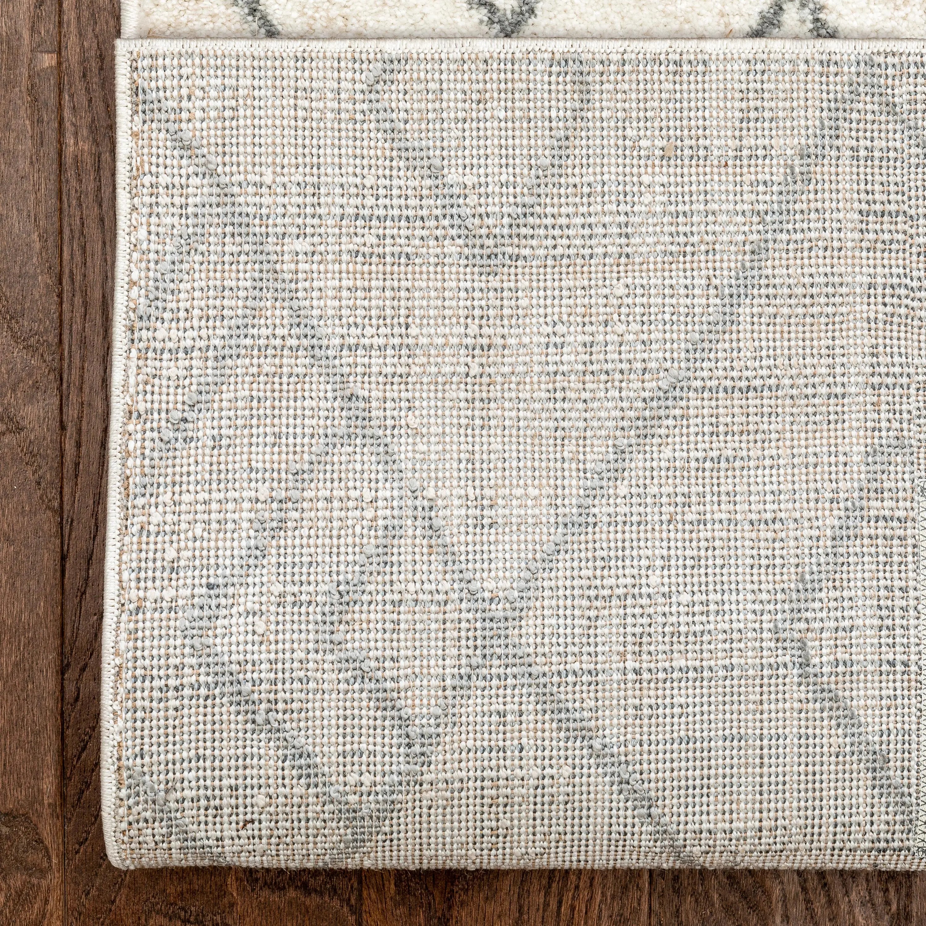 Custom Size Runner Diodelly Moroccan Lattice Trellis Ivory Grey 27 Inch Wide x Choose Your Length Hallway Runner Rug、mySite、gigharbornorthrealestate