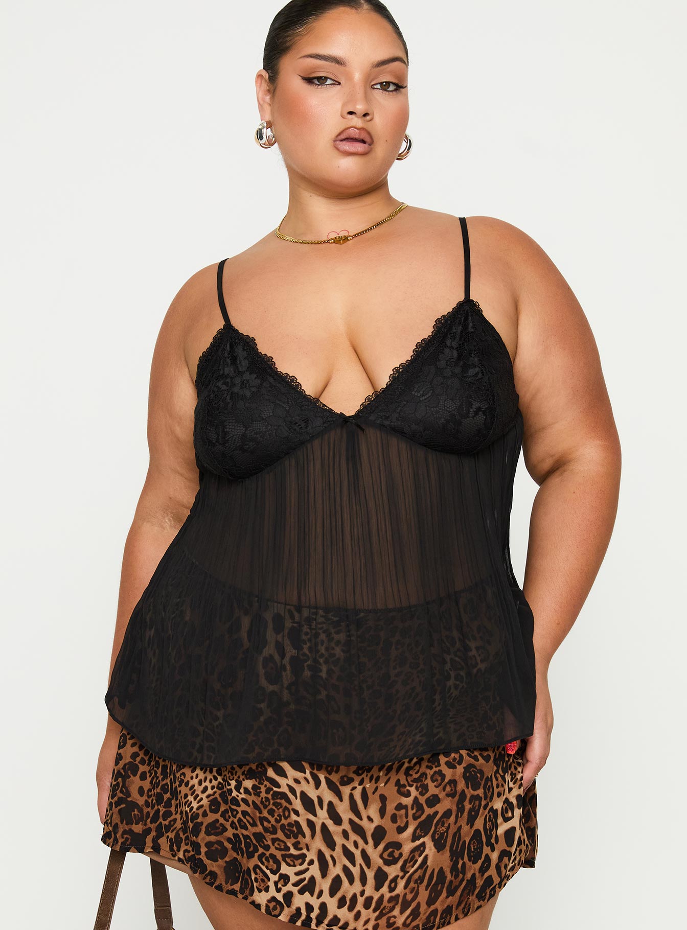 Zami Pleat Top Black Curve、mySite、solidvoid