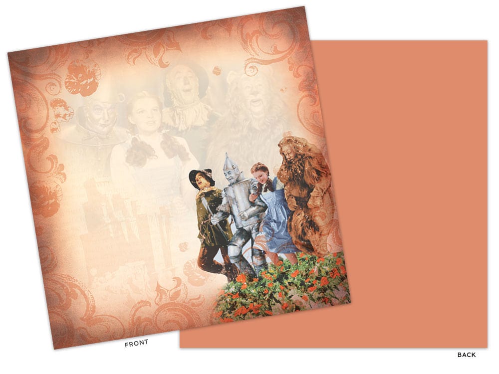  Scrapbook Paper Set - Wizard of Oz、mySite、ghnorth