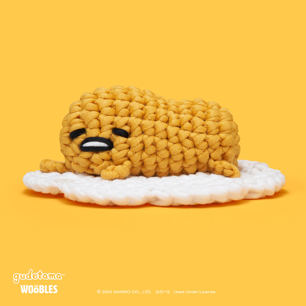 Gudetama™ Sunny Side Up Crochet Kit、mySite、lovesweatpilates