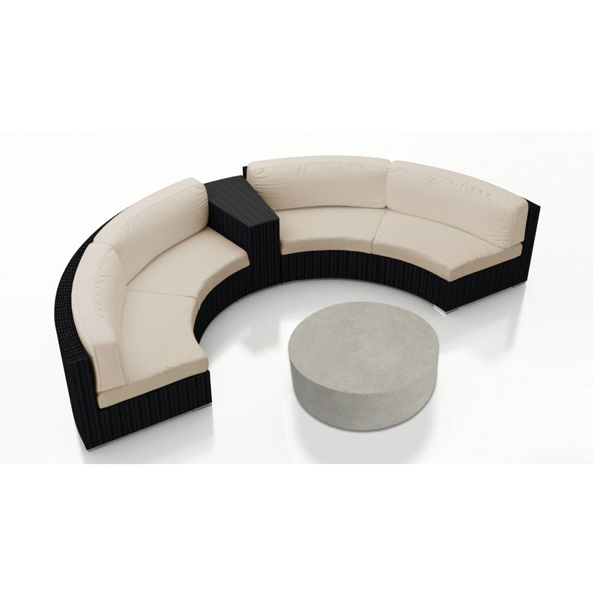 Urbana Mason 4 Piece Curve Sectional Set、mySite、neckold