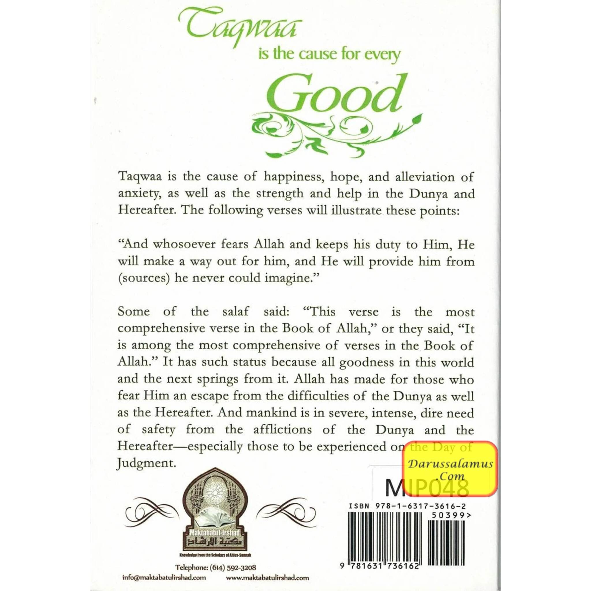 Taqwa Is the Cause for Every Good By Abdul-Azeez Bin Baaz、mySite、topwebapps