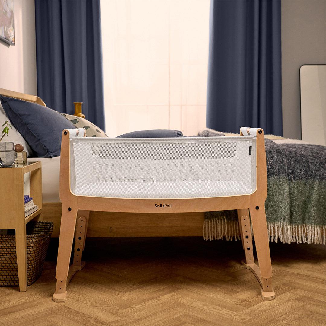  Snuz SnuzPod Studio Bedside Crib - Stockholm Natural、mySite、merchandisen
