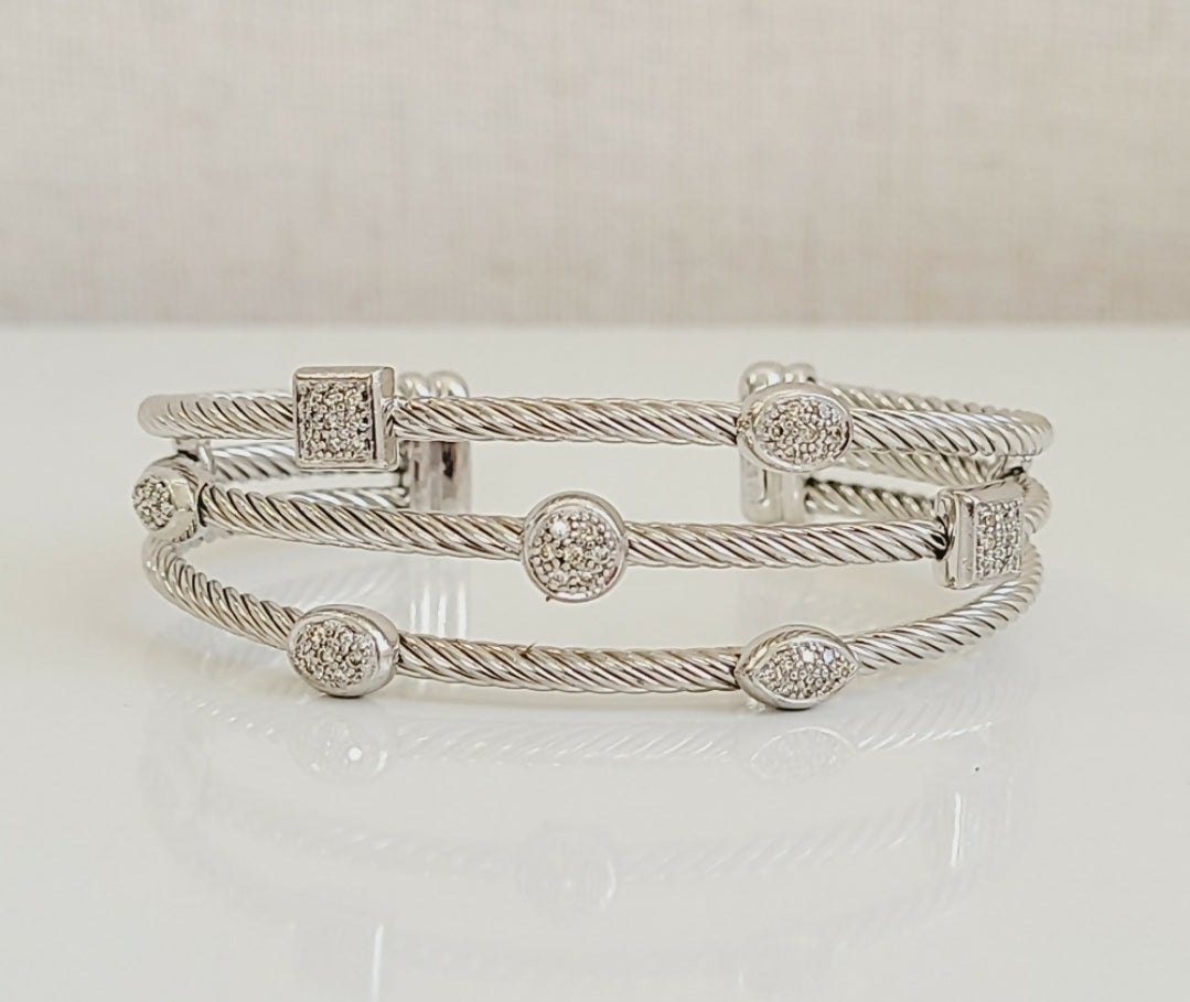 David Yurman Confetti Diamond Bracelet Three Row、mySite、hinf8tx79