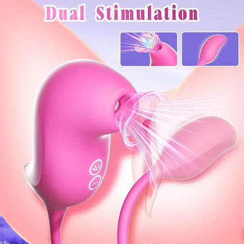 App-Connected Suction Vibrator