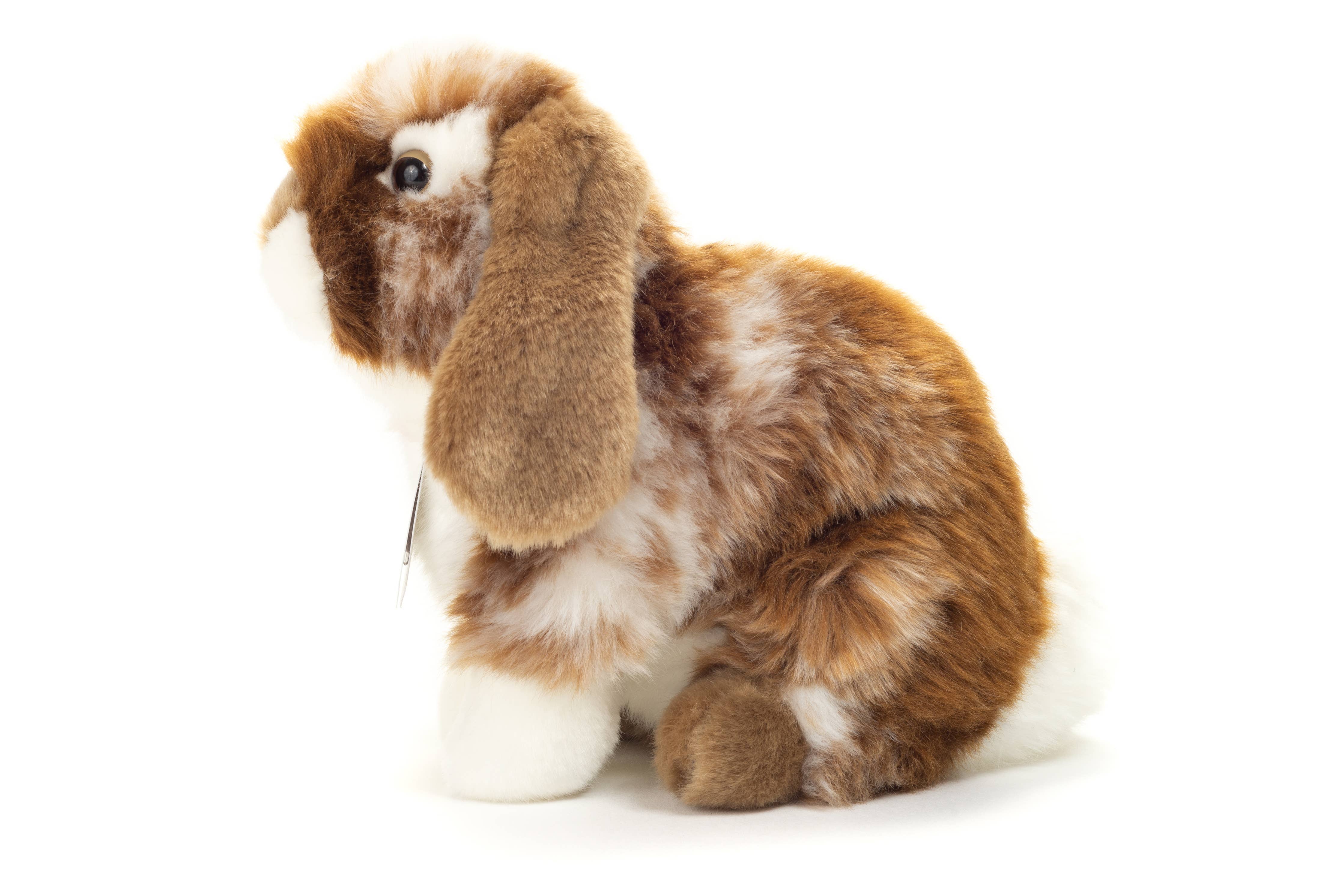 Brown & White Lop Earred Bunny 20 cm - plush toy by Teddy Hermann So Cute!、mySite、g9winljtr
