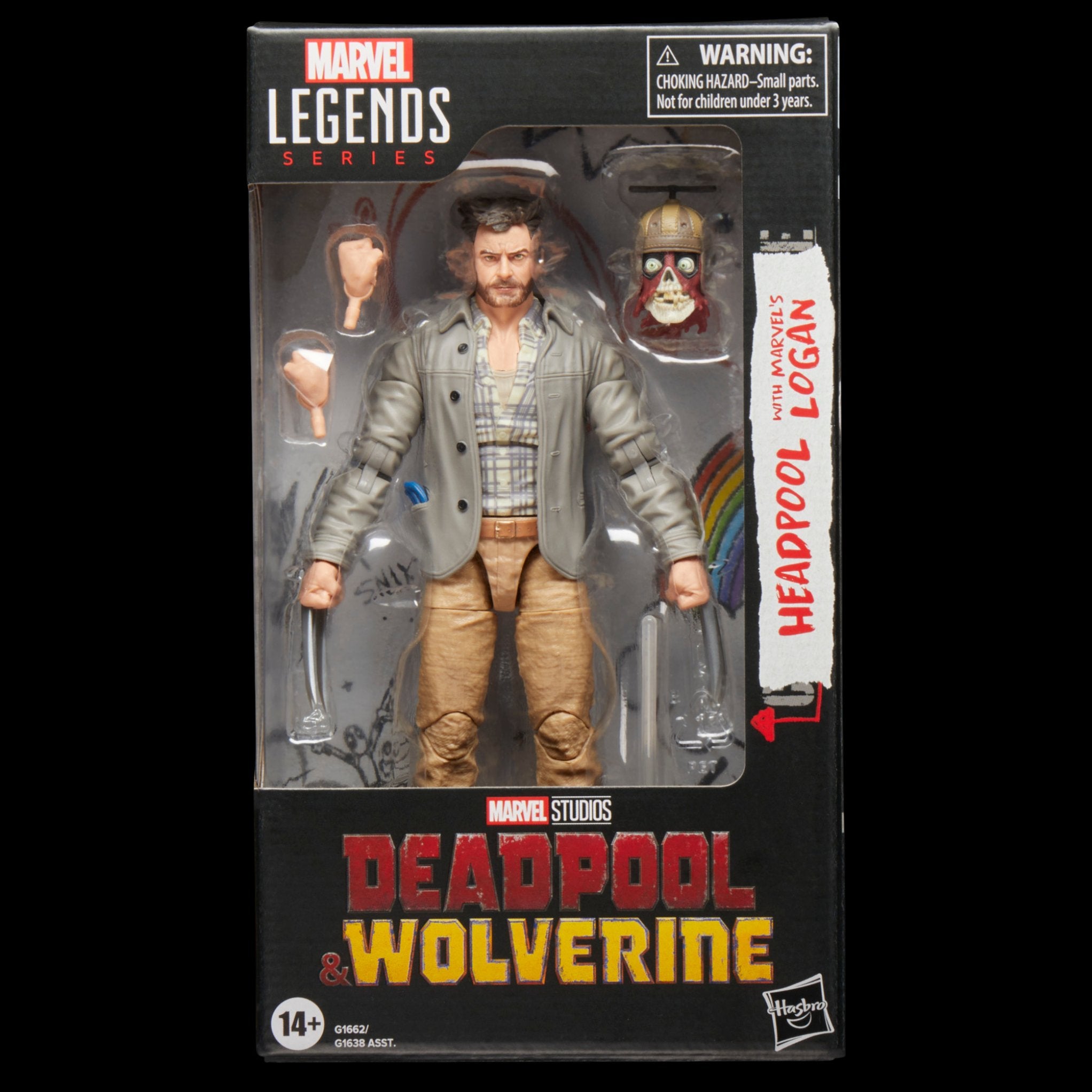 Marvel Legends Headpool & Logan (Deadpool & Wolverine)、mySite、hgirdovlk
