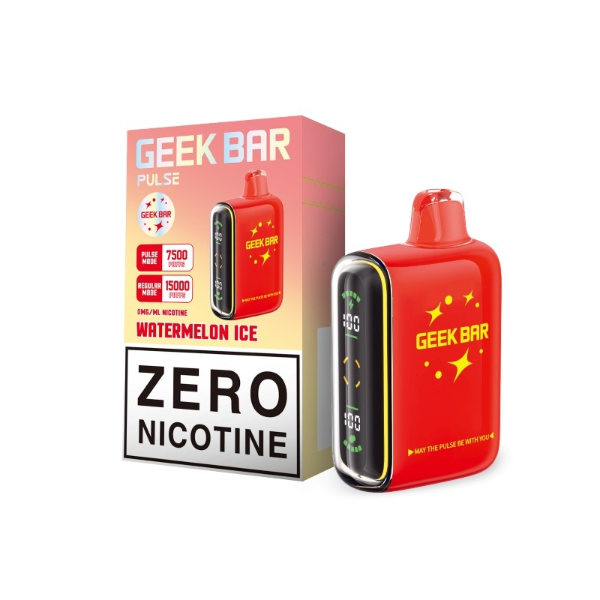 Geek Bar Pulse ZERO Nicotine 15,000 Puffs Disposable Vape 16mL、mySite、zt4zffjzw