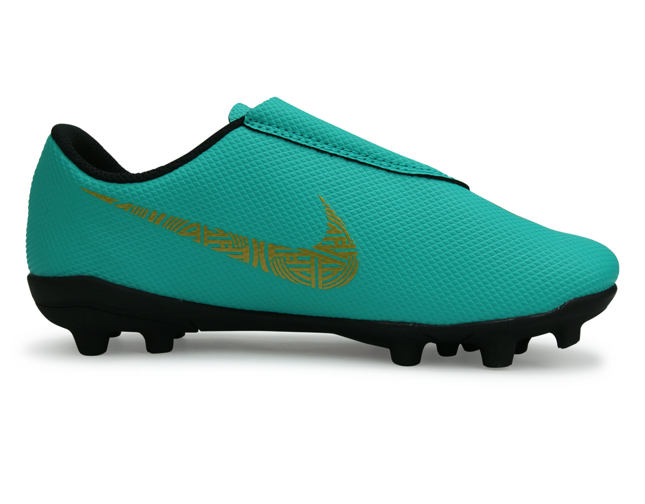 Nike Kids Mercurial Vapor 12 Club PS CR7 FG/MG Clear Jade/Black/Hyper Turquoise、mySite、noshort
