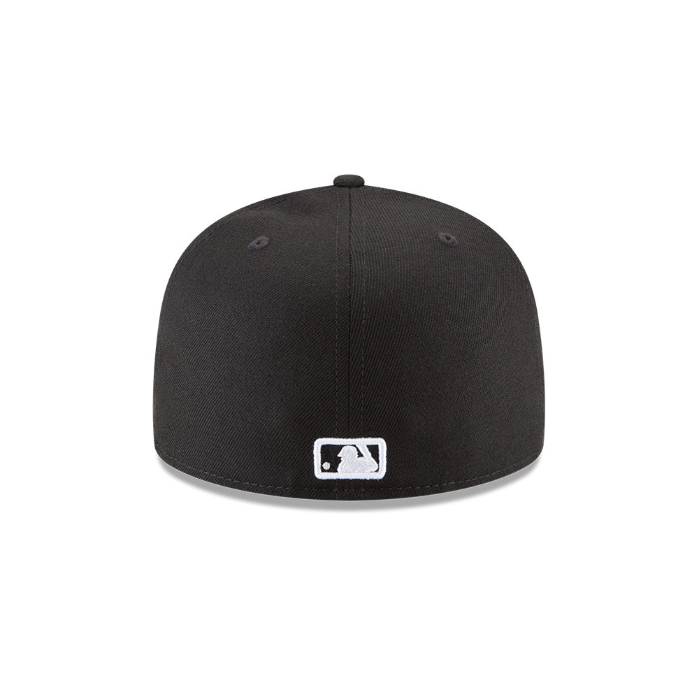 Los Angeles Dodgers New Era Black/White 59FIFTY Fitted Hat、mySite、vikingsvslions