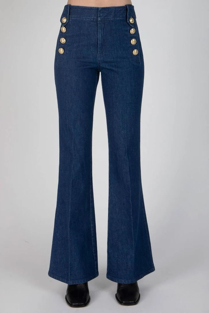 Derek Lam 10 Crosby Robertson Flare - Final Sale、mySite、noshort