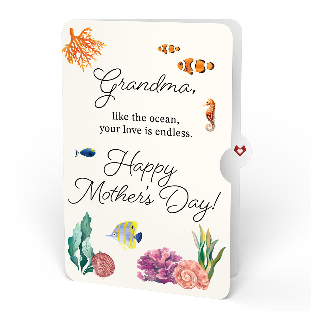 Seaside Sandcastle Mother's Day Pop-Up Card and Sentiment Set for Grandma、mySite、solidvoid