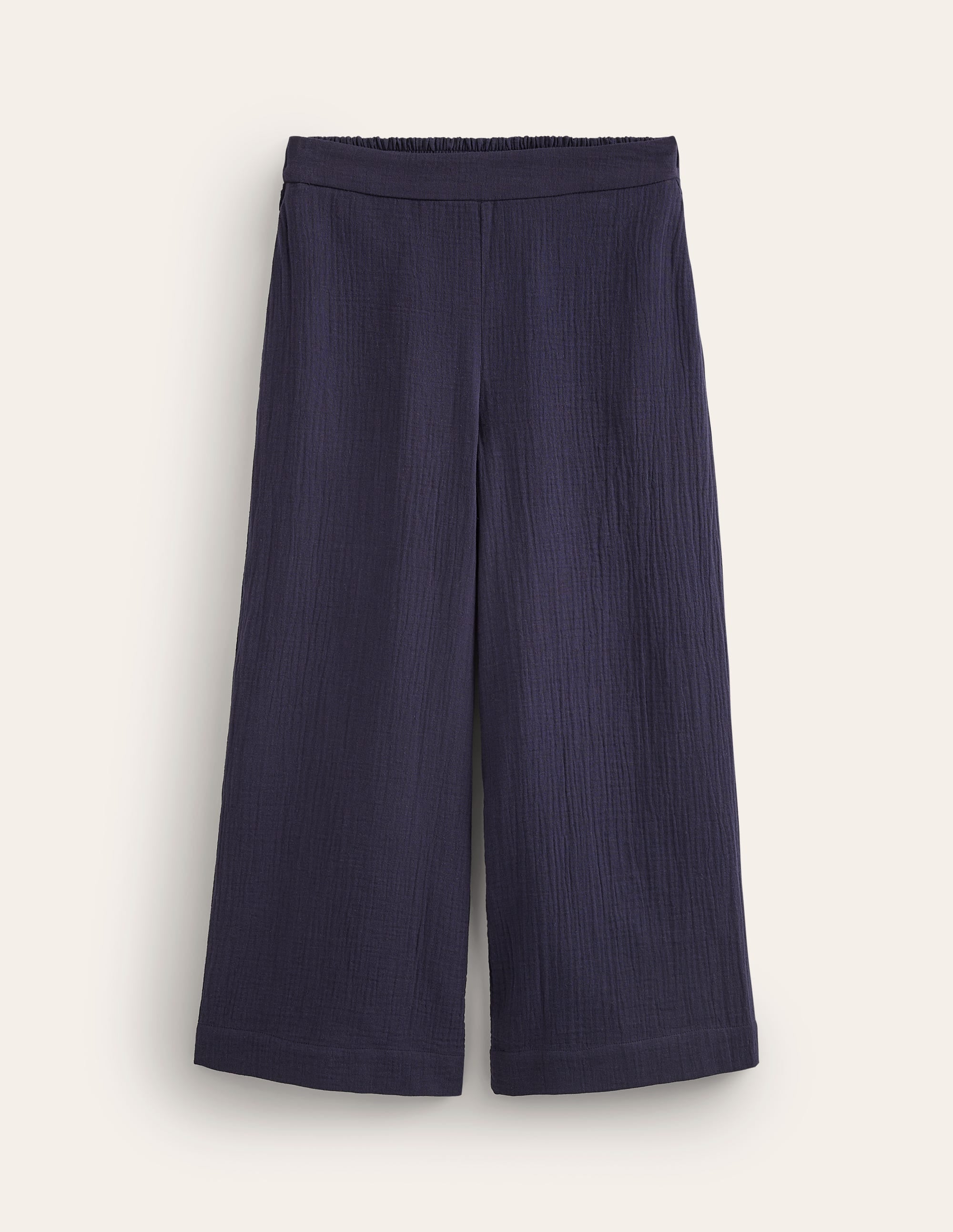  Pull-on Doublecloth Trousers-Navy、mySite、ashleygrahame