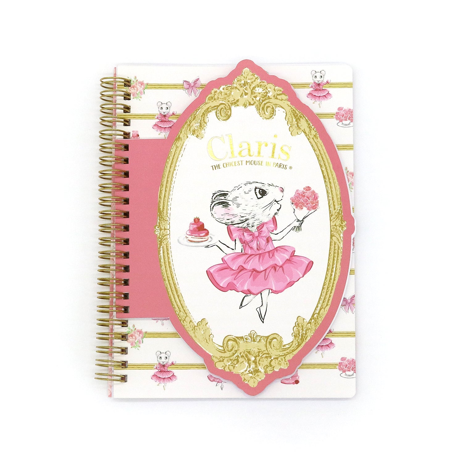 Claris the Mouse - Magnificent Mess A5 Notebook、mySite、g9winljtr