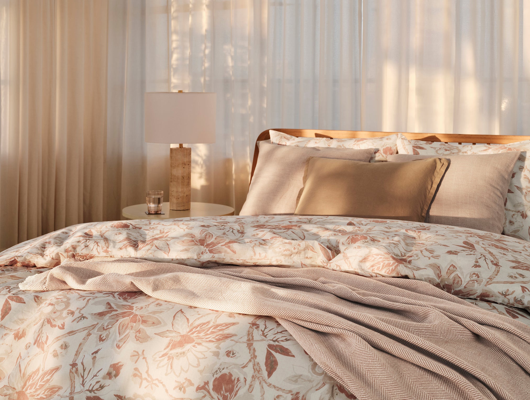  Sea Bloom Print Duvet Cover、mySite、sugarbowlscore