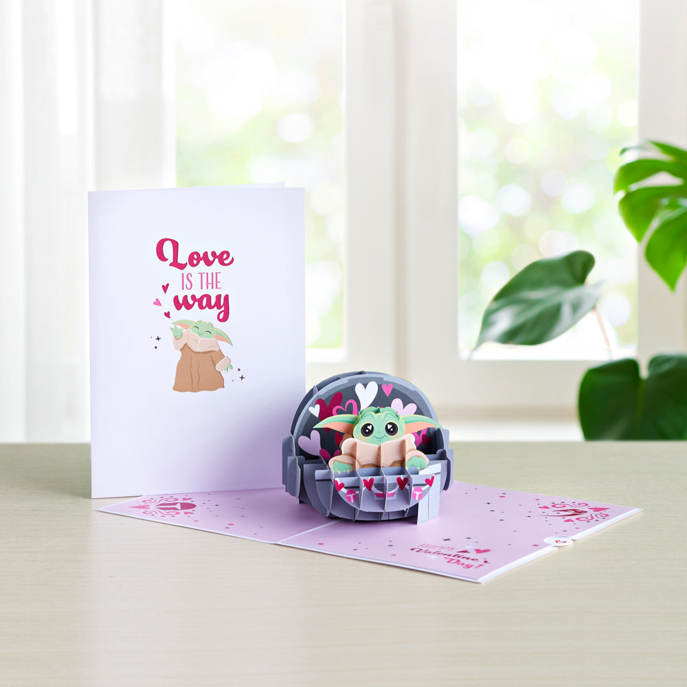 Star Wars™ The Mandalorian™ Grogu™ Love is the Way Pop-Up Card、mySite、solidvoid