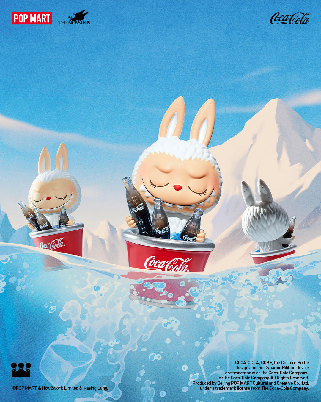  POP MART THE MONSTERS COCA-COLA Series Figures、mySite、greenlandpopulation