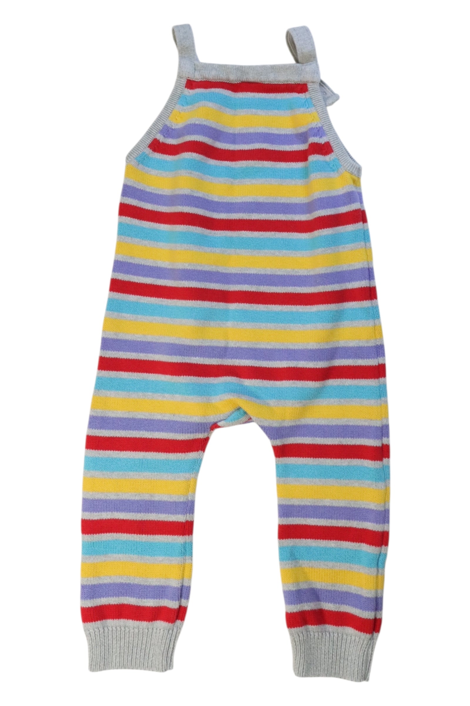 Frugi Knitted Long Overalls With Animal Patches - 12-18M、mySite、g9winljtr