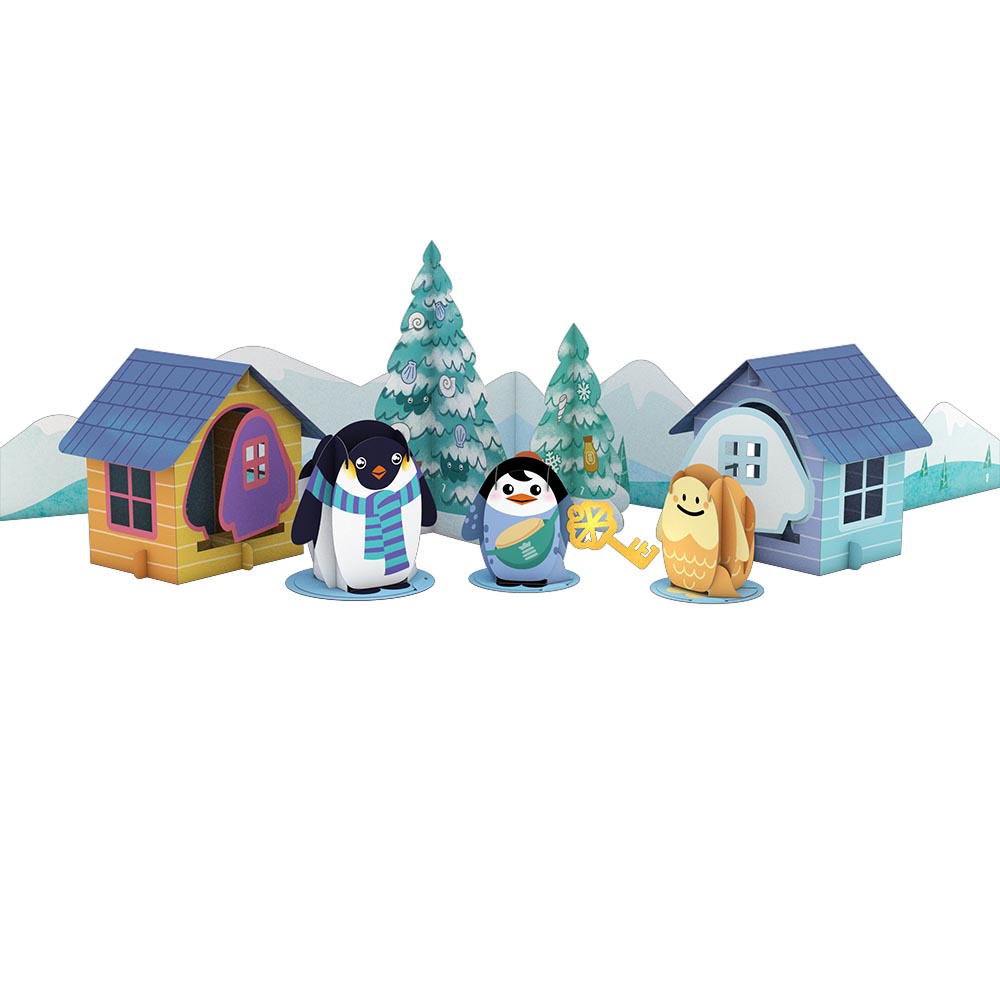 Advent Calendar: Pancake the Penguin's Christmas Adventure、mySite、solidvoid