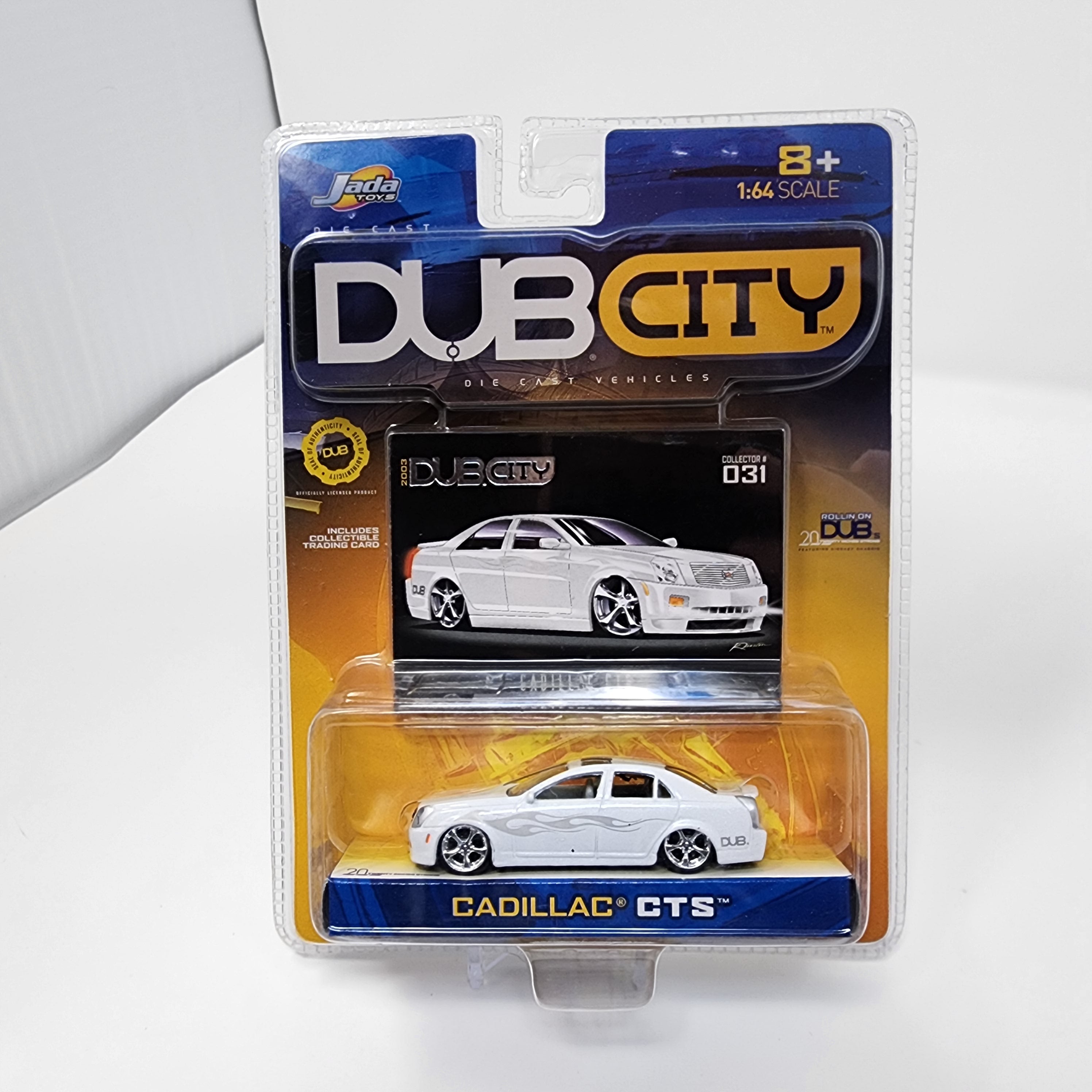 Cadillac CTS * White * Jada Toys 1:64 Scale Dub City、mySite、hgirdovlk
