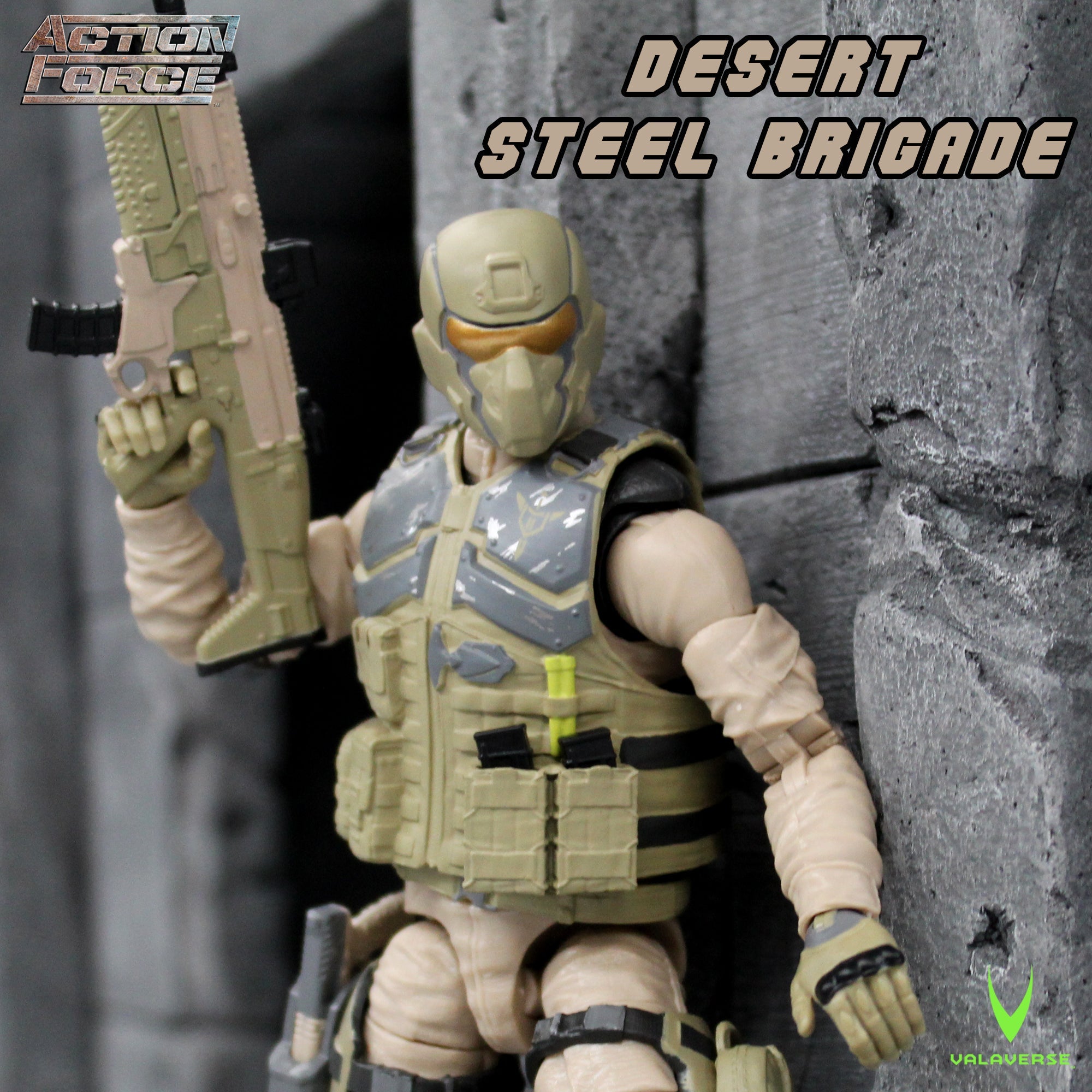 Action Force Desert Steel Brigade、mySite、hgirdovlk