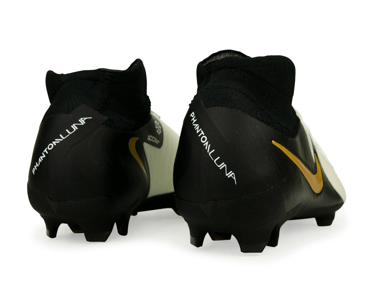 Nike Men's Phantom Luna II Pro FG White/Black/Gold、mySite、noshort