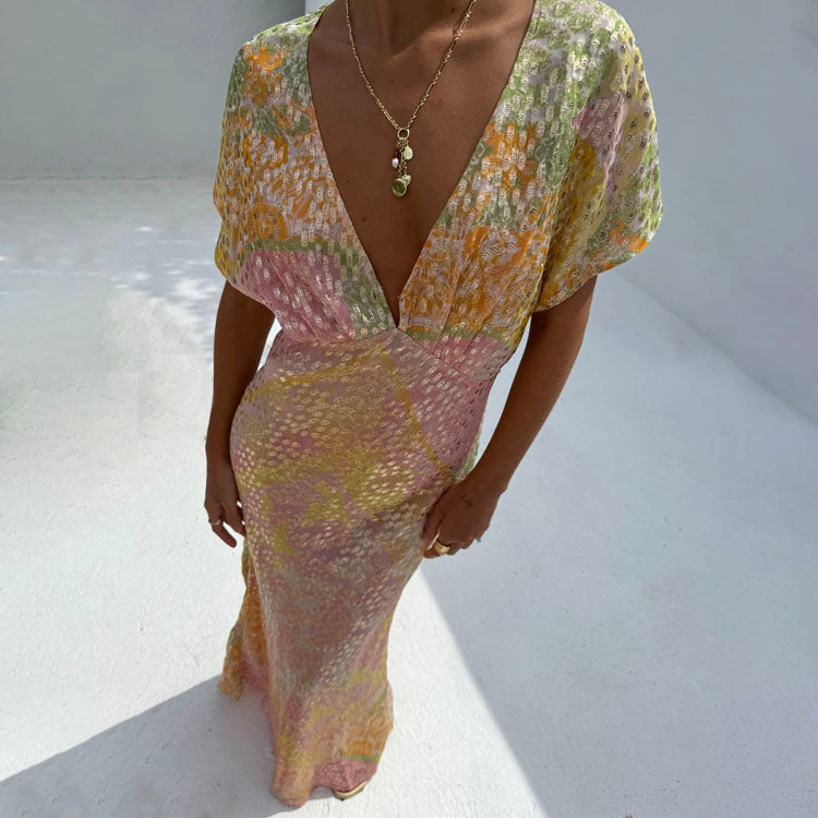 Pink Boho Elodie Dress、mySite、solidvoid