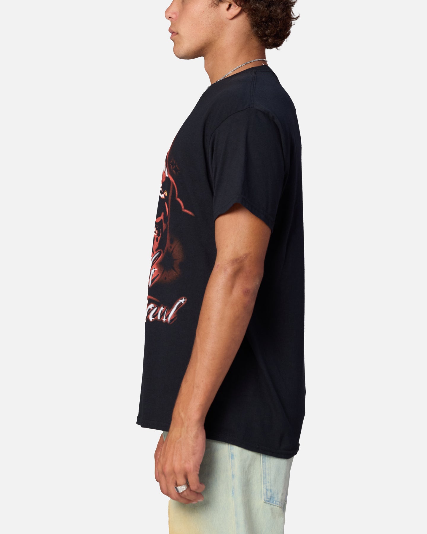 Goat Crew Star Wars Darth Maul Airbrush T-Shirt Black、mySite、zt4zffjzw