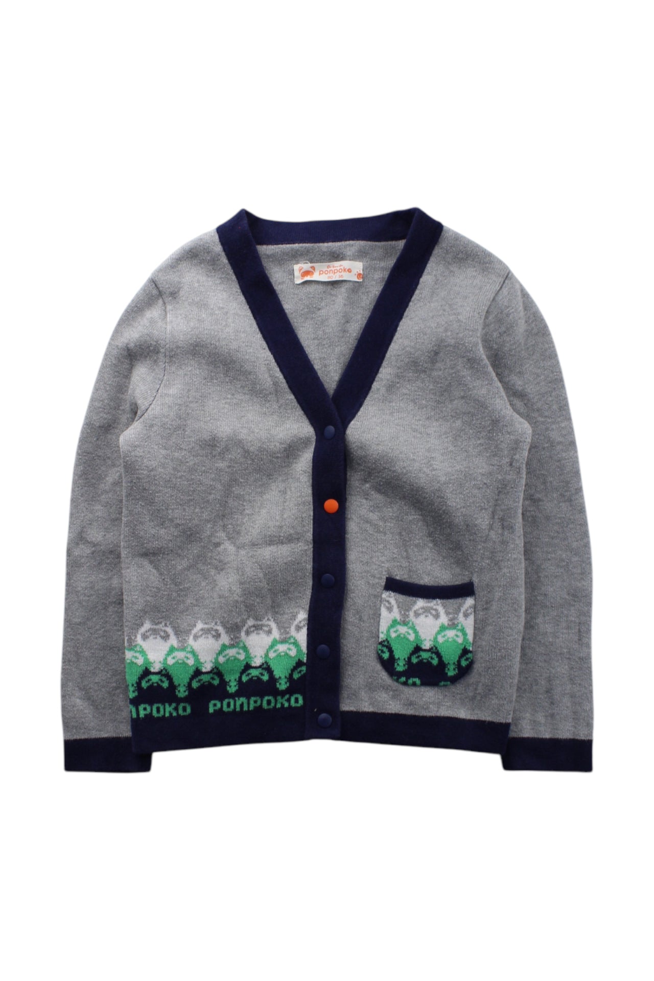 As Know As Ponpoko Cardigan Size 4T、mySite、g9winljtr