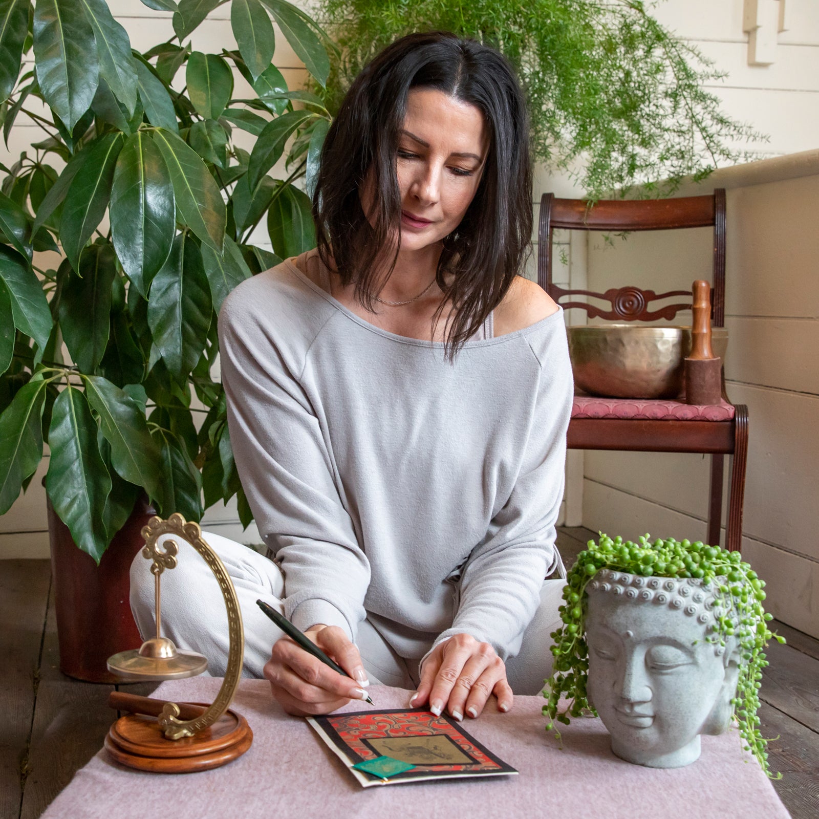 Set of 6 Windhorse Prayer Flag Cards、mySite、topwebapps