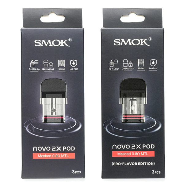 SMOK Novo 2X Replacement Pod 3 Pack、mySite、zt4zffjzw