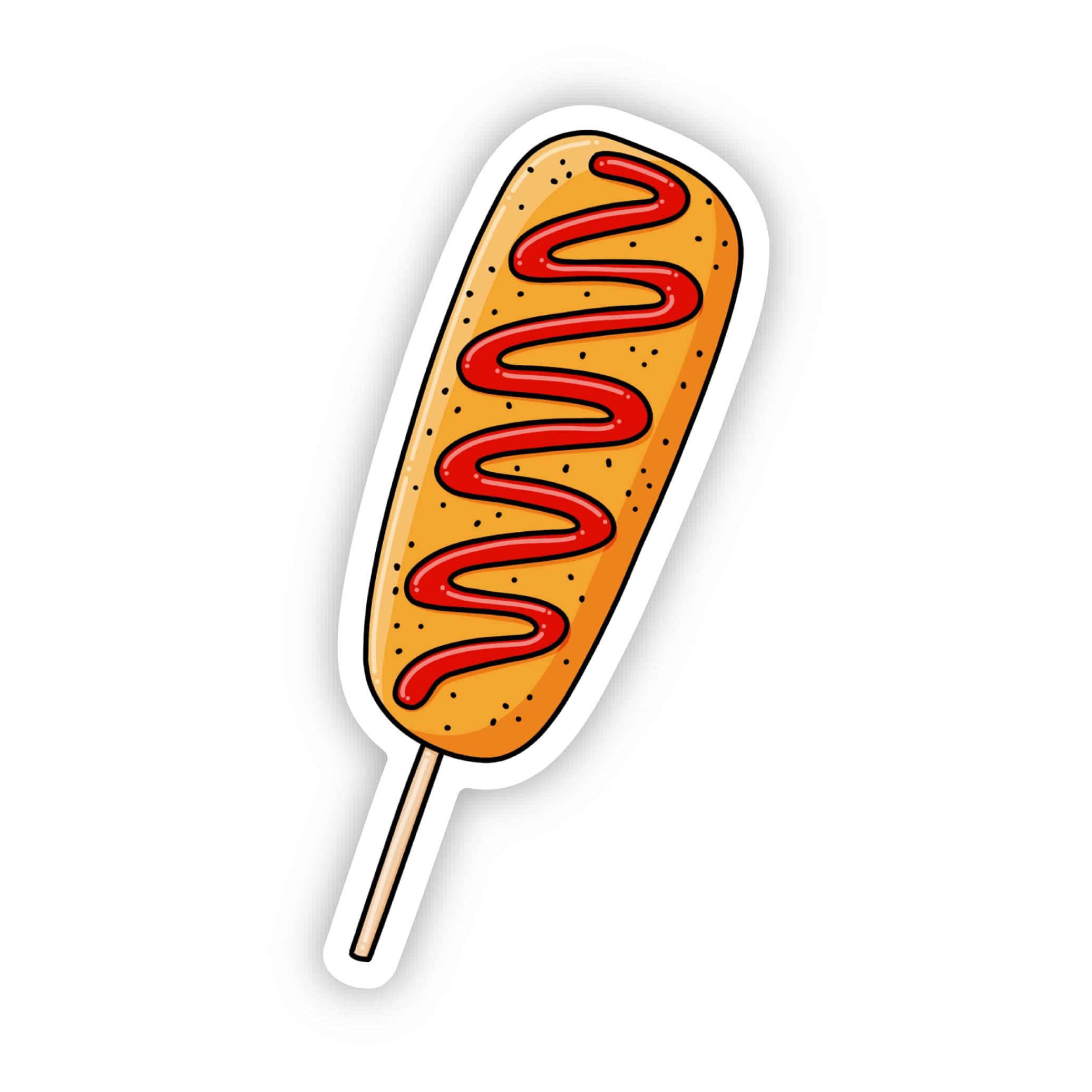  Corn Dog Sticker、mySite、ghnorth