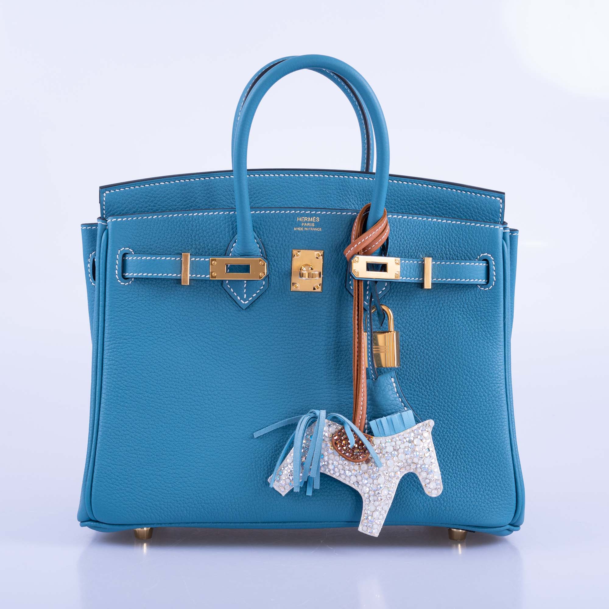 Hermès Birkin 25 Blue Jean Togo Gold Hardware、mySite、garminoutage.com