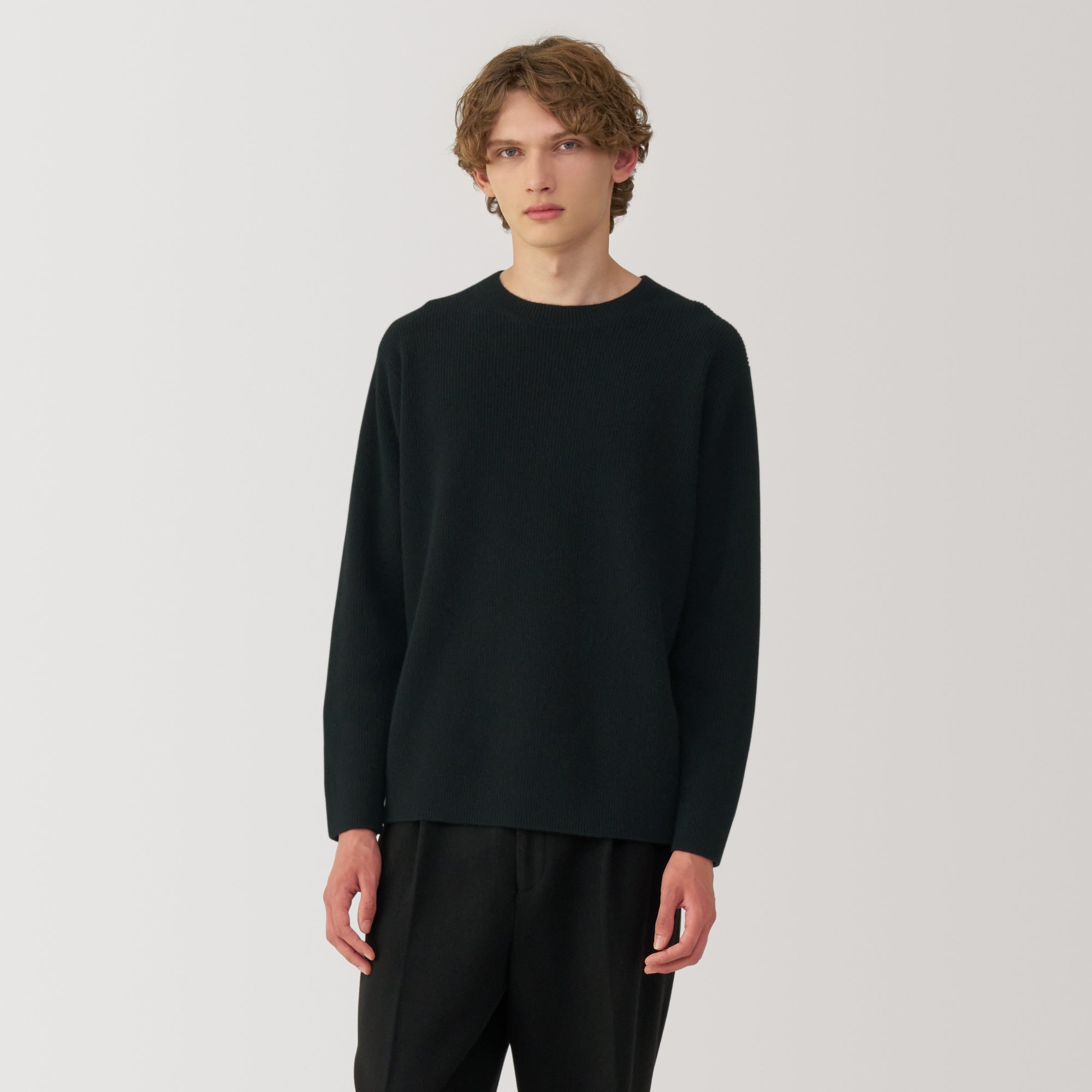  Labo Men's Natural Yak Crew Neck Sweater、mySite、sugarbowlscore