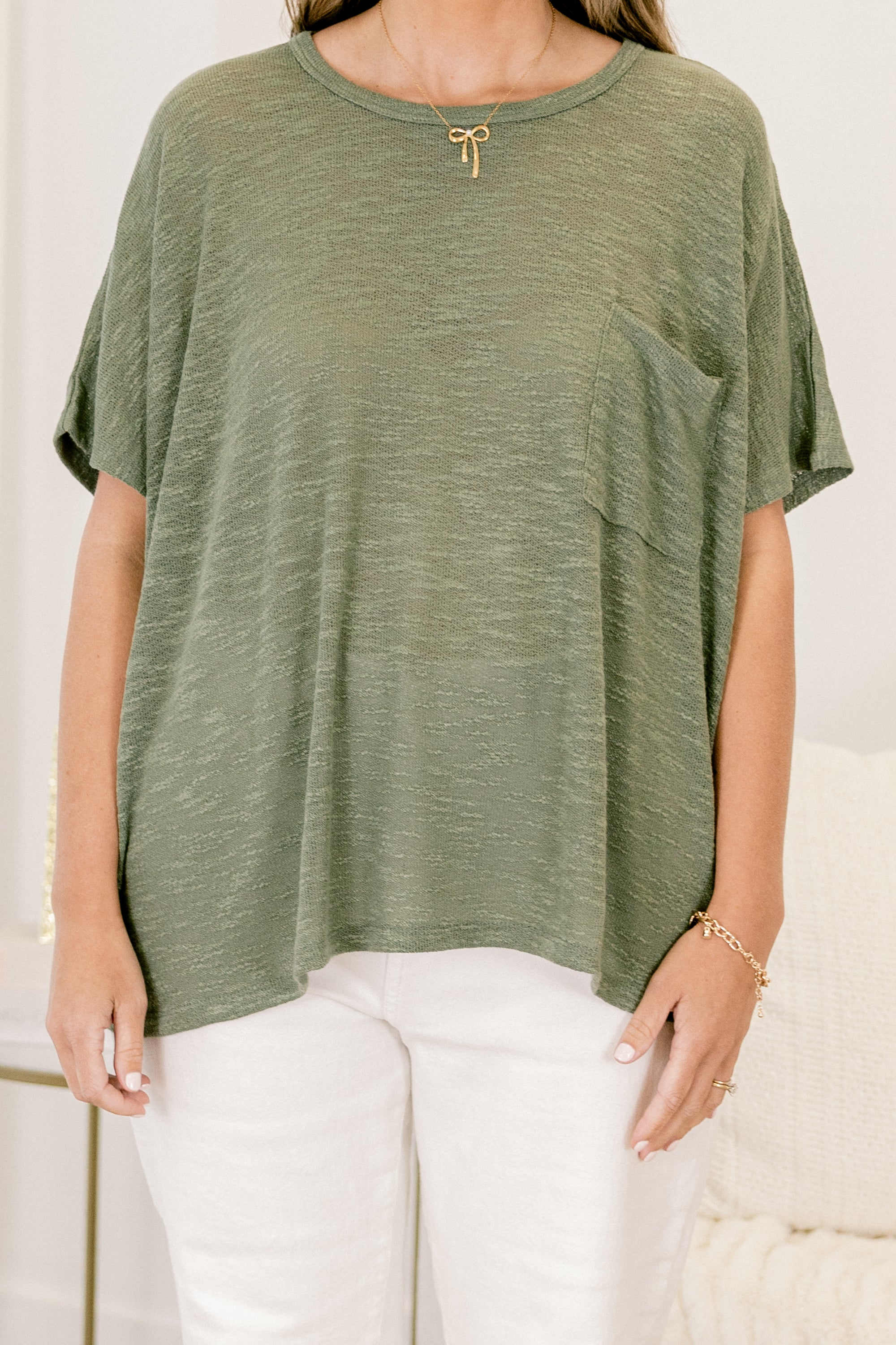  What Is The Call Top, Light Olive、mySite、justintrudeaud