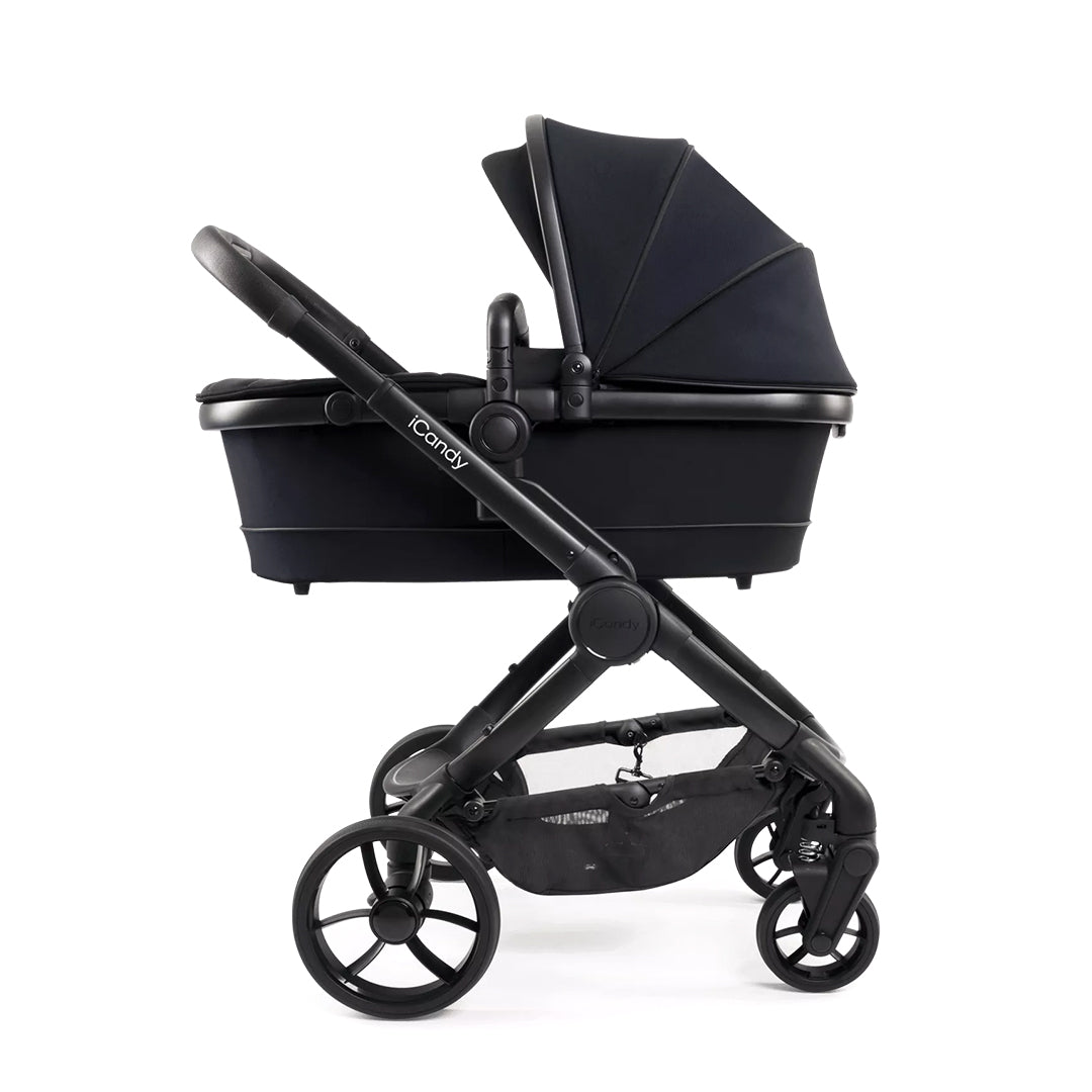  iCandy Peach 7 Pushchair & Carrycot - Black、mySite、merchandisen